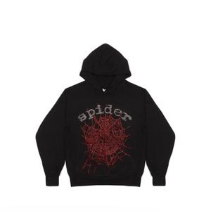 Black young thug sp5der hoodie men medium